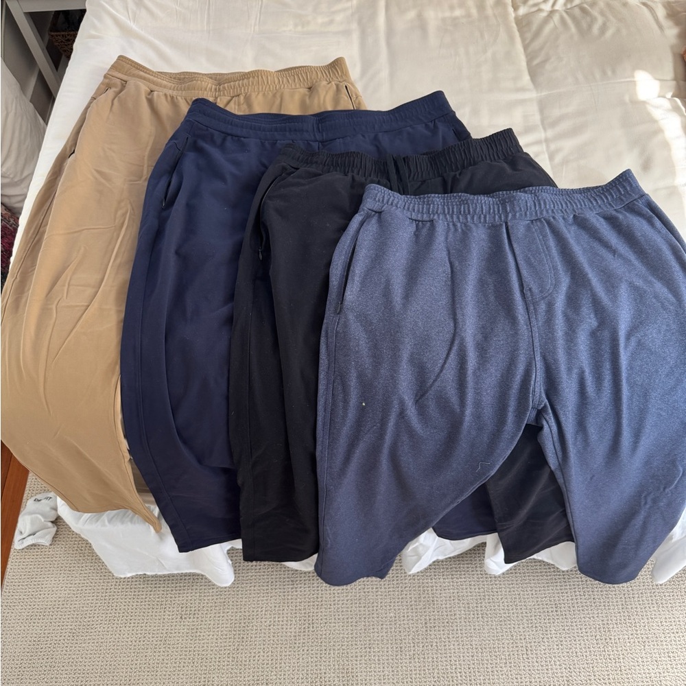 4 Pairs of Public Rec Gamechanger Pants 38x30